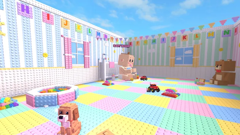 Giant baby's room
